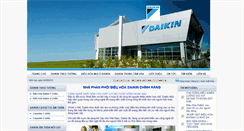 Desktop Screenshot of daikinvietnam.com.vn