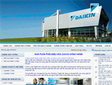 Tablet Screenshot of daikinvietnam.com.vn